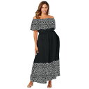 【送料無料】 ジェシカロンドン レディース ワンピース トップス Jessica London Women's Plus Size Off-The-Should...