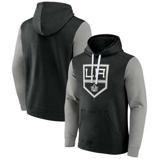 【送料無料】 ファナティクス メンズ Tシャツ トップス Men's Fanatics Black Los Angeles Kings Team Pullover Hoodie Kgs Black 【送料無料】 ファナティクス メンズ Tシャツ トップス Men's Fanatics Black Los Angeles Kings Team Pullover Hoodie Kgs Black
