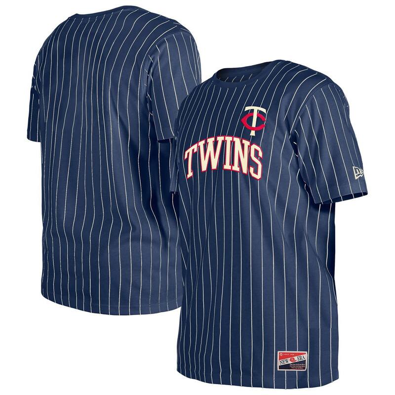 ̵ ˥塼  T ȥåץ Men's New Era Navy Minnesota Twins Throwbac...