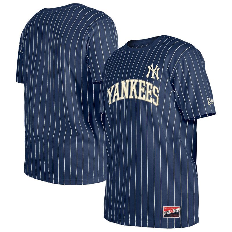 ̵ ˥塼  T ȥåץ Men's New Era Navy New York Yankees Throwba...