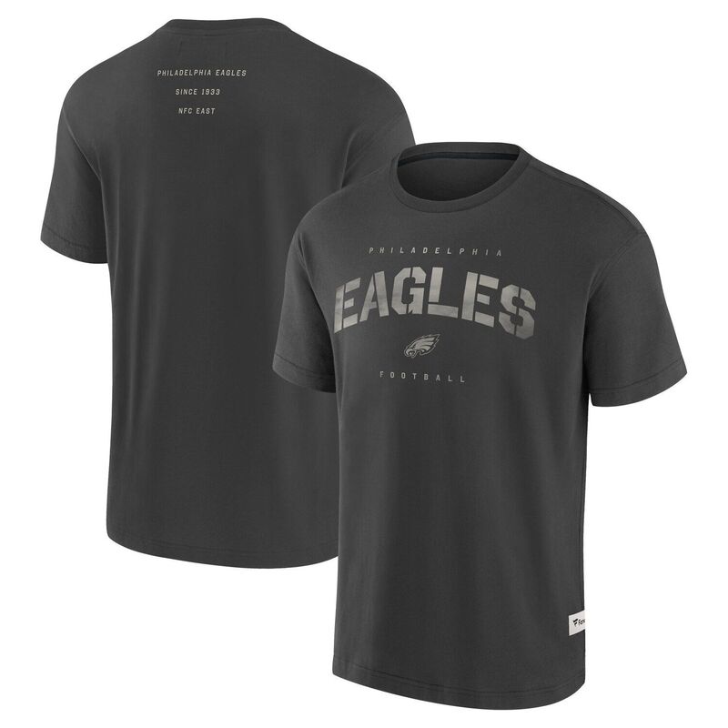 ReVida ŷԾŹ㤨֥եʥƥ  ȥåץ T Men's Fanatics Charcoal Philadelphia Eagles Elements Weathered Tonal Future Ground T-Shirt Eag Charco 㥳פβǤʤ12,980ߤˤʤޤ
