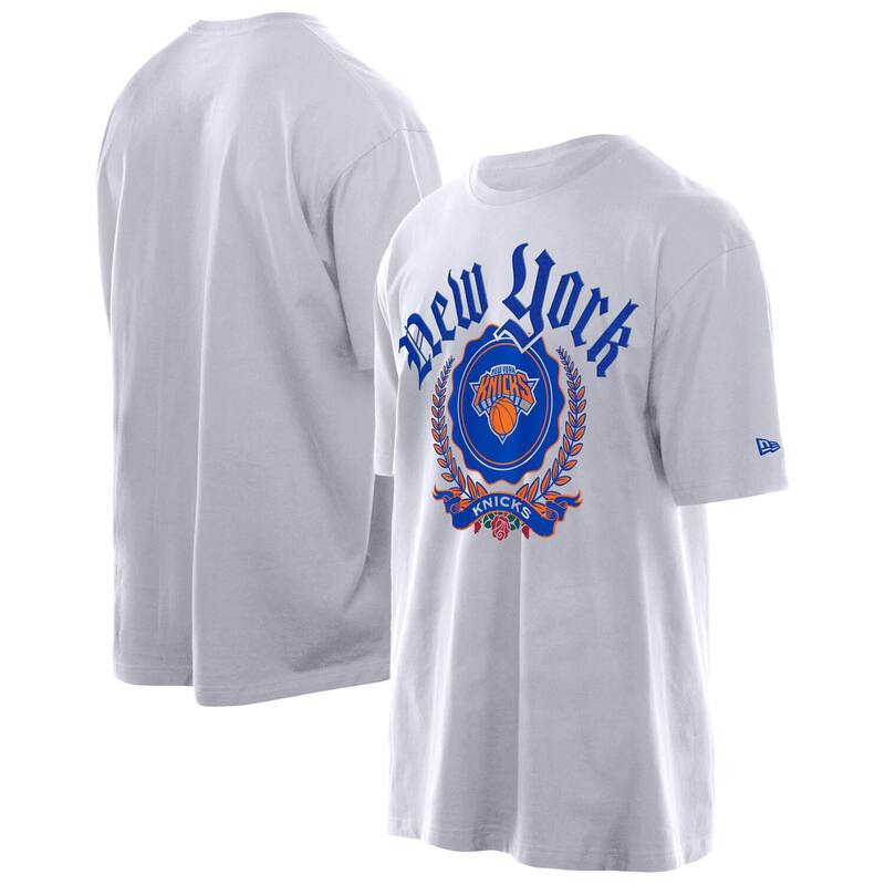 ̵ ˥塼  T ȥåץ Men's New Era White New York Knicks Throwba...