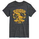 【送料無料】 ライセンス キャラクター メンズ Tシャツ トップス Men's Jurassic World Collegiate Est. 1993 Grap...