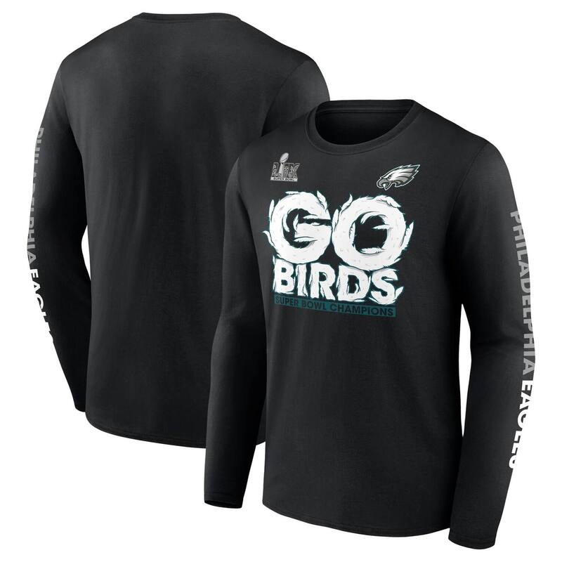 ̵ եʥƥ  T ȥåץ Men's Fanatics Black Philadelphia Eagles ...