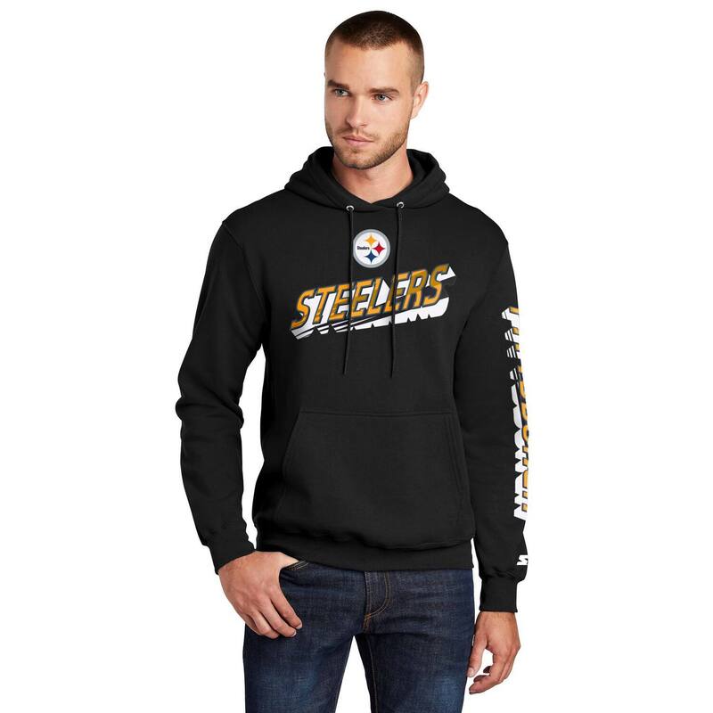 ̵   T ȥåץ Men's Starter Black Pittsburgh Steelers Wor...