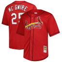 【送料無料】 プロファイル メンズ Tシャツ トップス Men's Profile Mark McGwire Red St. Louis Cardinals Big & Tall Cooperstown Collection Baseball Jersey Crd Red