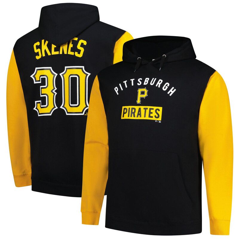 ̵ ץե  T ȥåץ Men's Profile Paul Skenes Black Pittsburgh...