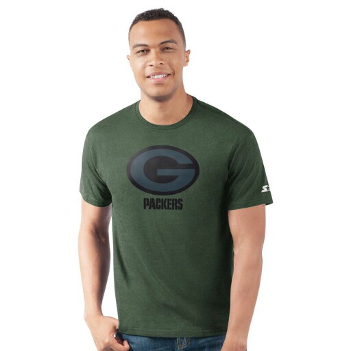 【送料無料】 スターター メンズ Tシャツ トップス Men's Starter Green Green Bay Packers Prime Time T-Shirt Pkr Green 【送料無料】 スターター メンズ Tシャツ トップス Men's Starter Green Green Bay Packers Prime Time T-Shirt Pkr Green