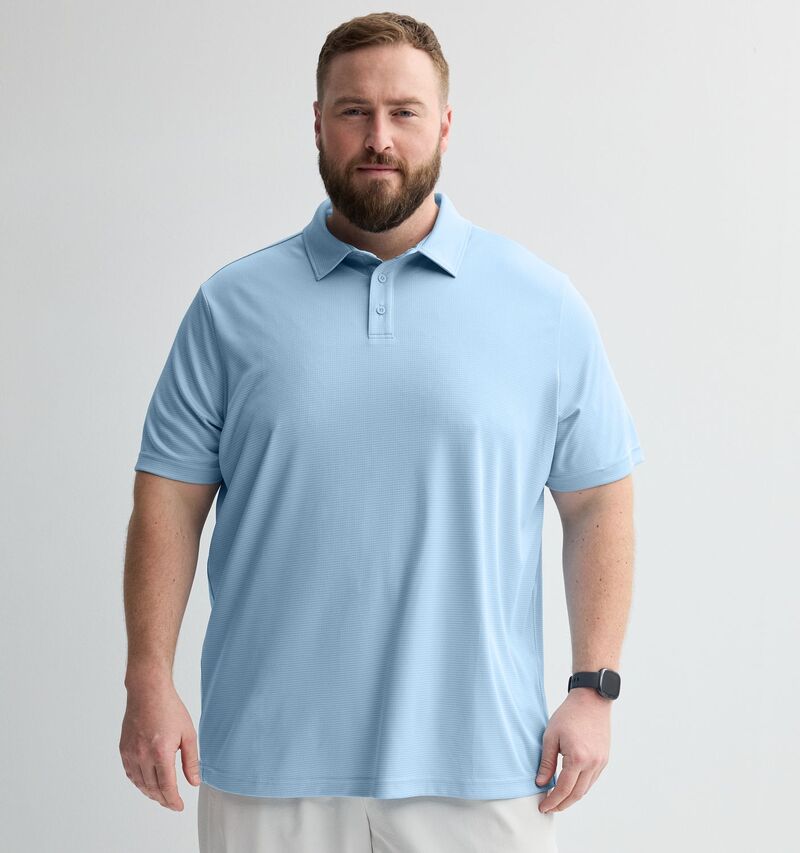 ̵ Tek Gear  T ȥåץ Big & Tall Tek Gear Dry Tek Polo Lake Ge...