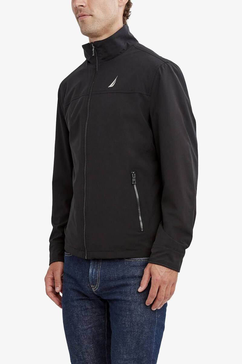 【送料無料】 ナウティカ メンズ ジャケット・ブルゾン アウター Men's Nautica Gold Jacket Black