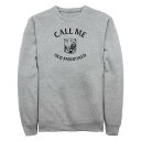 【送料無料】 ライセンス キャラクター メンズ Tシャツ トップス Big & Tall Call Me Old Fashioned Graphic Fleece Sweatshirt Athletic Heather(4)