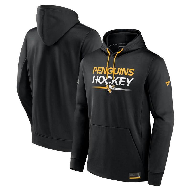 ̵ եʥƥ  T ȥåץ Men's Fanatics Black Pittsburgh Penguins ...