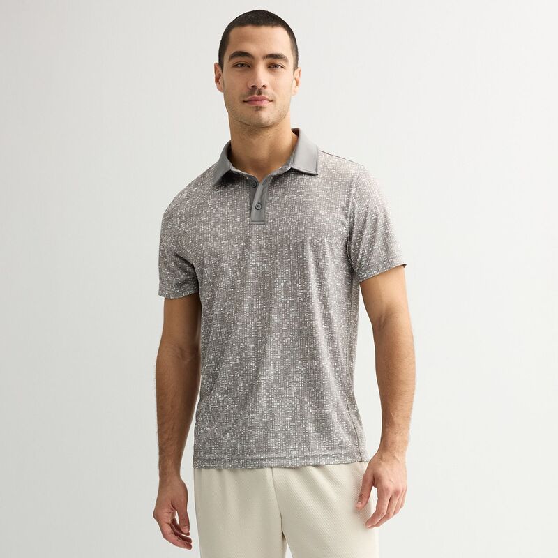 ̵ Tek Gear  T ȥåץ Men's Tek Gear Dry-Tek Polo Shirt Gray G...