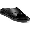 【送料無料】 ステイシーアダムス メンズ サンダル シューズ Stacy Adams Montel Men's Cross Strap Slide Sandal...