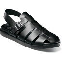 【送料無料】 ステイシーアダムス メンズ サンダル シューズ Stacy Adams Montego Men's Slingback Sandals Black