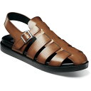 【送料無料】 ステイシーアダムス メンズ サンダル シューズ Stacy Adams Montego Men's Slingback Sandals Cogna...