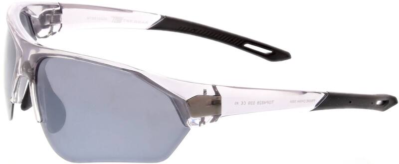 【送料無料】 Tek Gear メンズ サングラス・アイウェア アクセサリー Men's Tek Gear 70mm Polarized Semi-Rim Blade Sunglasses Crystal Grey