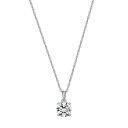 【送料無料】 アンブランデッド レディース ネックレス・チョーカー・ペンダントトップ アクセサリー Sterling Silver Lab-Created Mo...