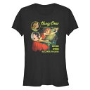 【送料無料】 ライセンス キャラクター レディース Tシャツ トップス Juniors' Nancy Drew Mystery Stories By Carolyn Keene Fitted Graphic Tee Black