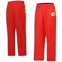 【送料無料】 ファナティクス レディース カジュアルパンツ ボトムス Women's Fanatics Red Calgary Flames Rink Pant...