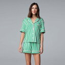 【送料無料】 ヴェラウォン レディース ナイトウェア アンダーウェア Women's Simply Vera Vera Wang 2-Piece Top & B...