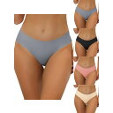 【送料無料】 アレグラ ケー レディース パンツ アンダーウェア 5 Packs Traceless Panties For Women No Show Str...