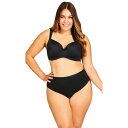 【送料無料】 アベニュー レディース パンツ アンダーウェア Avenue Women's Plus Size Basic Hi Cut Brief 3 Pac...