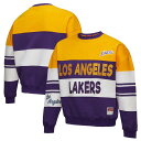 【送料無料】 アンブランデッド レディース Tシャツ トップス Women's Mitchell & Ness x DANNIJO Gold/Purple Lo...