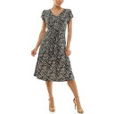 【送料無料】 ニナレオナルド レディース ワンピース トップス Women's Nina Leonard V-Neck Self Sash Dress Black Cherry(4)
