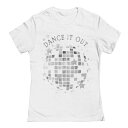 【送料無料】 アンブランデッド レディース Tシャツ トップス Juniors' Metallic Graphic Ball T-Shirt White(4)