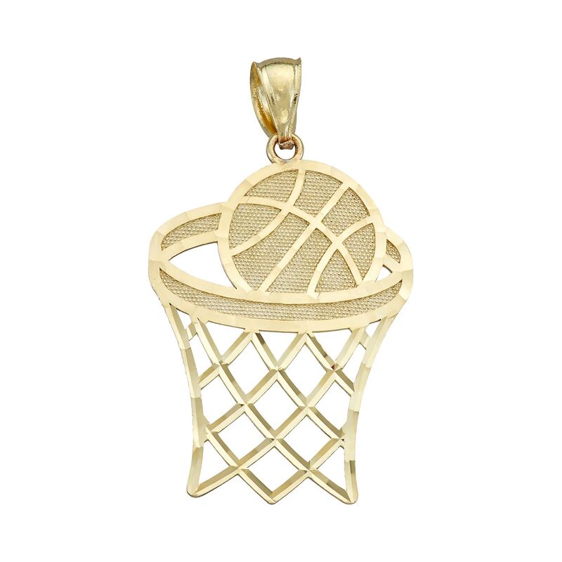 【送料無料】 アンブランデッド レディース ブレスレット・バングル・アンクレット アクセサリー 10k Gold Basketball Charm 10k Gold