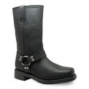 【送料無料】 アドテック メンズ ブーツ・レインブーツ シューズ AdTec Harness Men's Waterproof Work Boots Black