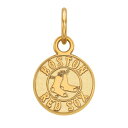 【送料無料】 ロゴアート レディース ブレスレット・バングル・アンクレット アクセサリー LogoArt 14k Gold Boston Red Sox Extra-Small Pendant 14k Yellow Gold