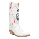 【送料無料】 ディンゴ レディース ブーツ・レインブーツ シューズ Women's Dingo Queen A Hearts Leather Western B...