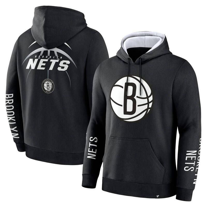Nike NBA Brooklyn Nets パーカー Brooklyn Nets Club Men's Nike NBA Pullover Hoodie. Nike CA