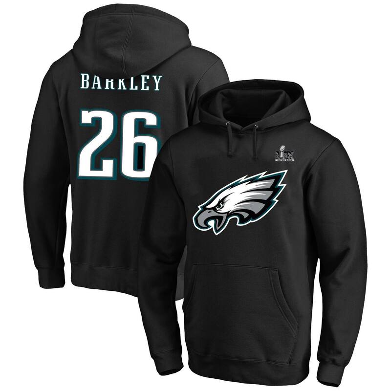 ̵ եʥƥ  T ȥåץ Men's Fanatics Saquon Barkley Black Phila...