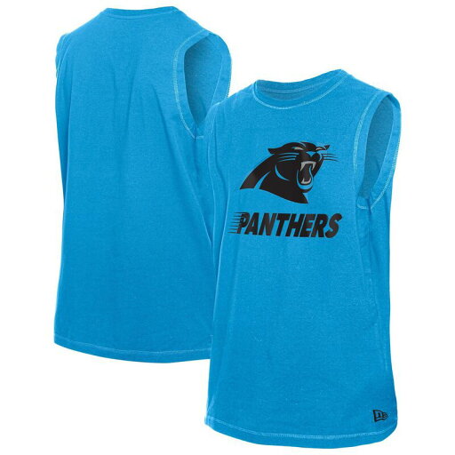 【送料無料】 ニューエラ メンズ Tシャツ トップス Men's New Era Blue Carolina Panthers Leisure Collection Tank Top Pth Blue 【送料無料】 ニューエラ メンズ Tシャツ トップス Men's New Era Blue Carolina Panthers Leisure Collection Tank Top Pth Blue