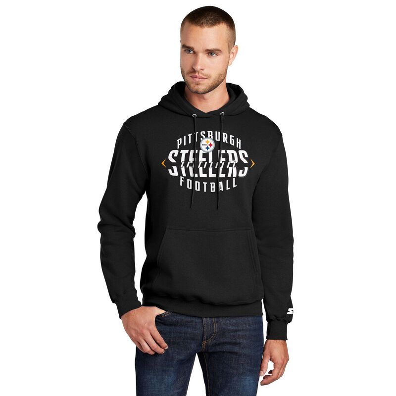 ̵   T ȥåץ Men's Starter Black Pittsburgh Steelers Foo...
