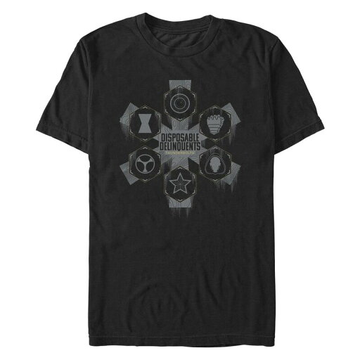 【送料無料】 マーベル メンズ Tシャツ トップス Big & Tall Marvel Thunderbolts Disposable Delinquents Icons Graphic Tee Black 【送料無料】 マーベル メンズ Tシャツ トップス Big & Tall Marvel Thunderbolts Disposable Delinquents Icons Graphic Tee Black