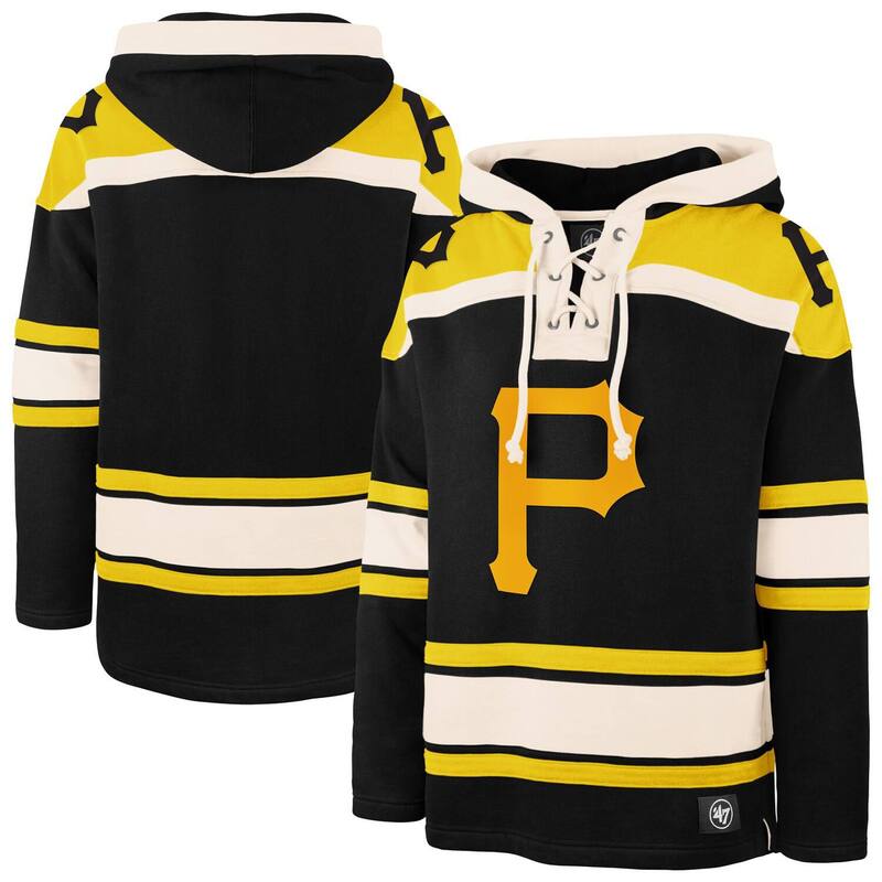 ̵ եƥ֥֥  T ȥåץ Men's '47 Black Pittsburgh Pirates S...