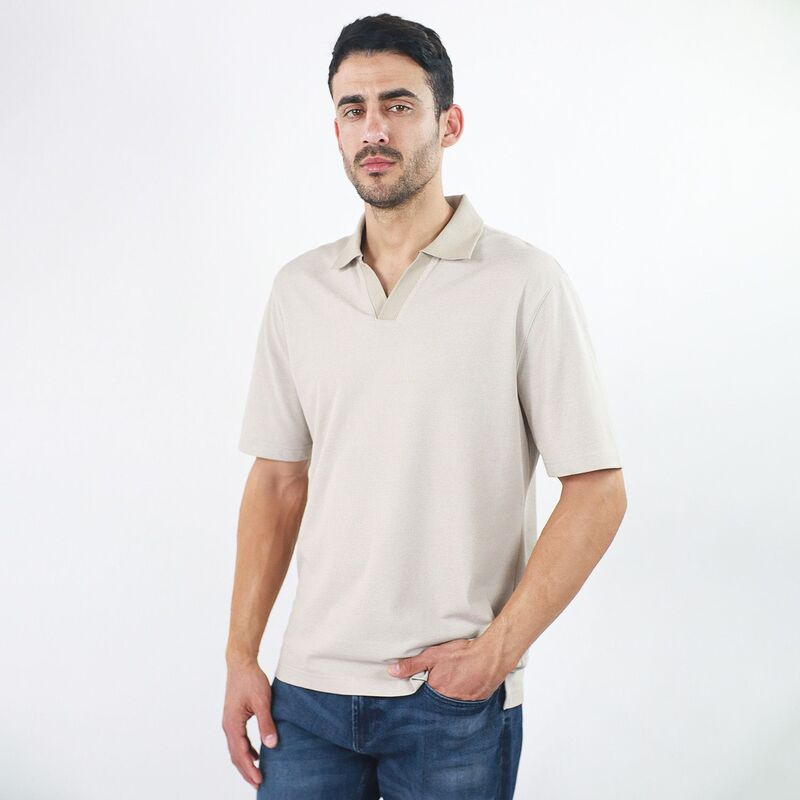 【送料無料】 ジャックスガールフレンド メンズ Tシャツ トップス Men's JACHS NY Short Sleeve Lightweight Knit Oxford Polo Charcoal