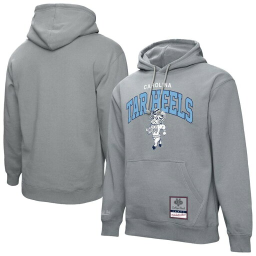 【送料無料】 ミッチェル&ネス メンズ Tシャツ トップス Men's Mitchell & Ness Heather Gray North Carolina Tar Heels Classic Arch Pullover Hoodie Unc Grey 【送料無料】 ミッチェル&ネス メンズ Tシャツ トップス Men's Mitchell & Ness Heather Gray North Carolina Tar Heels Classic Arch Pullover Hoodie Unc Grey