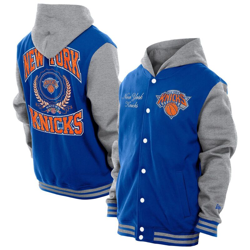 ̵ ˥塼  㥱åȡ֥륾  Men's New Era Blue New York Knicks Th...