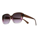 【送料無料】 ナインウェスト レディース サングラス・アイウェア アクセサリー Women's Nine West 53mm Plastic Cateye Sunglases Purple(4)
