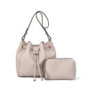 【送料無料】 メロウワールド レディース ハンドバッグ バッグ Mellow World Ashby Pouch & Drawstring Bucket Bag Sand