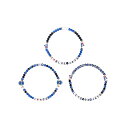 【送料無料】 フォコ レディース ブレスレット・バングル・アンクレット アクセサリー FOCO Toronto Blue Jays 3-Pack Friends...