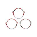 【送料無料】 フォコ レディース ブレスレット・バングル・アンクレット アクセサリー FOCO Arizona Diamondbacks 3-Pack Friendship Bracelet Set Dbk Multi(4)
