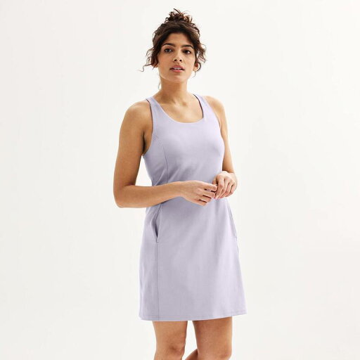 【送料無料】 Tek Gear レディース ワンピース トップス Women's Tek Gear Ultrastretch Dress with Built-In Bra Bella Lavender 【送料無料】 Tek Gear レディース ワンピース トップス Women's Tek Gear Ultrastretch Dress with Built-In Bra Bella Lavender