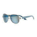 【送料無料】 Tek Gear レディース サングラス・アイウェア アクセサリー Women's Tek Gear 58mm Metal Aviator Pol...