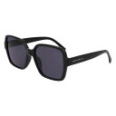 【送料無料】 ドレイパージェームス レディース サングラス・アイウェア アクセサリー Women's Draper James 57mm Retro Oversized Square Sunglasses Black